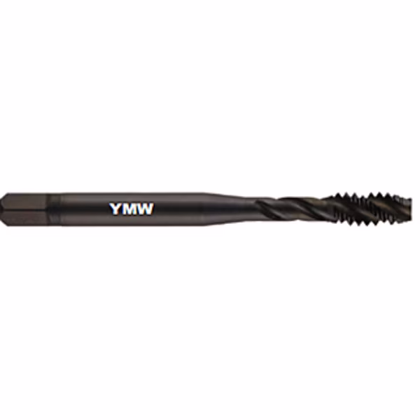 Spiral Flute Tap, #4-40, 4 Flutes, Oxide, Ymw Taps, Mfr#: 384634