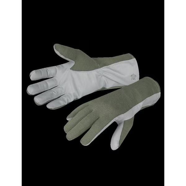 Nomex/Leather Flight Gloves, 5Ive Star Gear, Mfr#: 3826