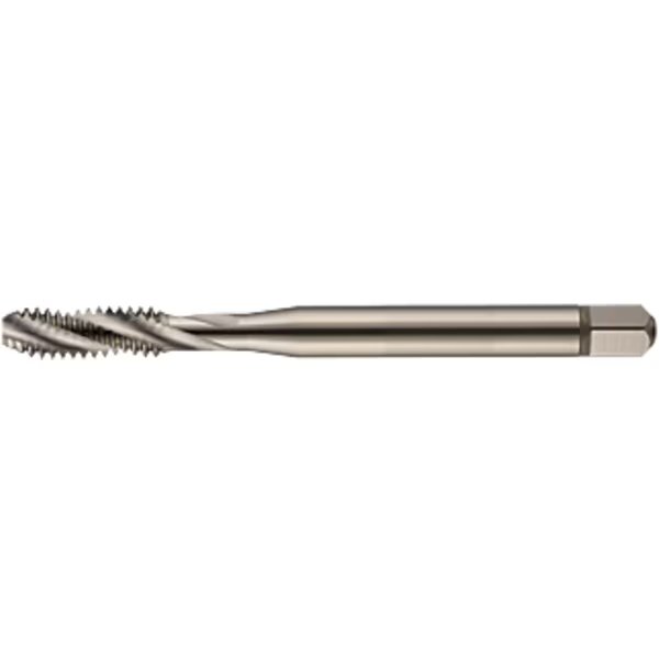 Spiral Flute Tap, #8-32, 4 Flutes, YMW TAPS, Mfr# 386404