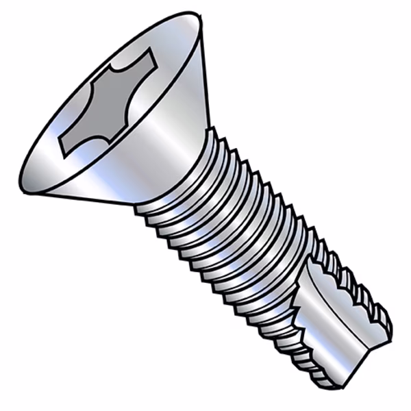 Concrete Screw, Flat, Steel Zinc Plated, 10000 PK, EnjoyTool Select, Mfr#: 06123PF