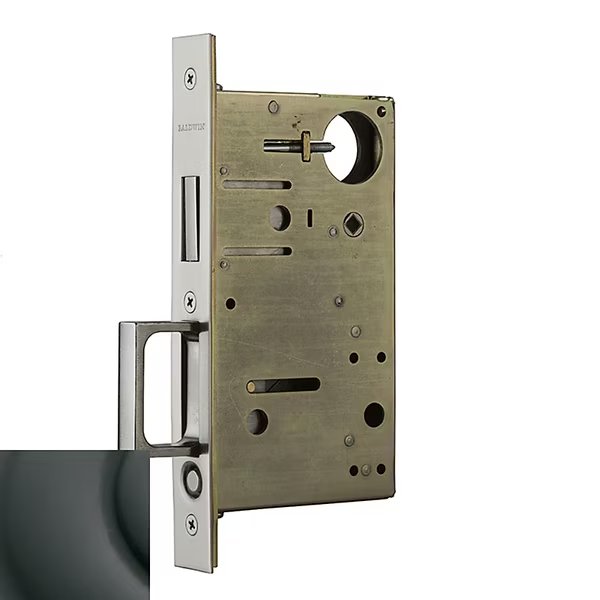 Privacy Pocket Door Locks Oil Rubbed Bronze, BALDWIN ESTATE, Mfr# 8602.102