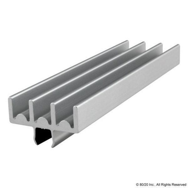 Lower Door Track 40 S 3.05M Profile, 80/20, Mfr# 40-2220-3.68M