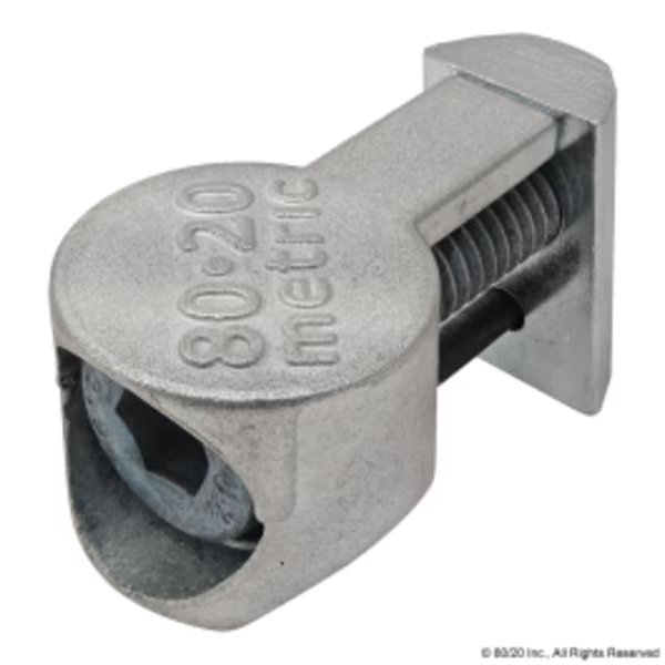 Anchor Fastener W M8 Bolt, Drop-In T-Nut, 80/20, Mfr#: 40-3362
