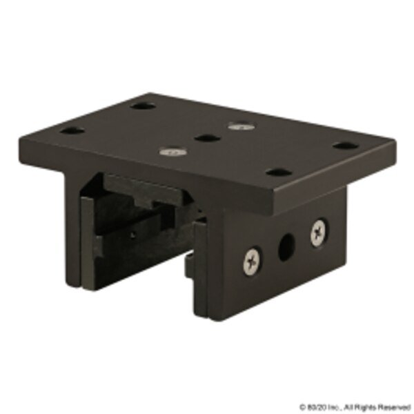 Shrt Dbl Flange Linear Bearing Brake Kit, 80/20, Mfr# 40-6525-BLACK