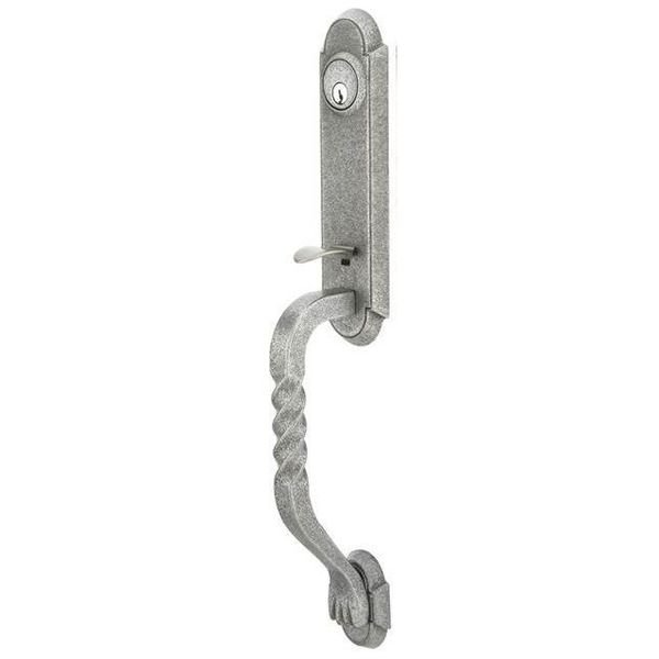 Satin Stainless Steel Handleset 462121MISATINSTEEL, EMTEK, Mfr# 462121MISATINSTEEL