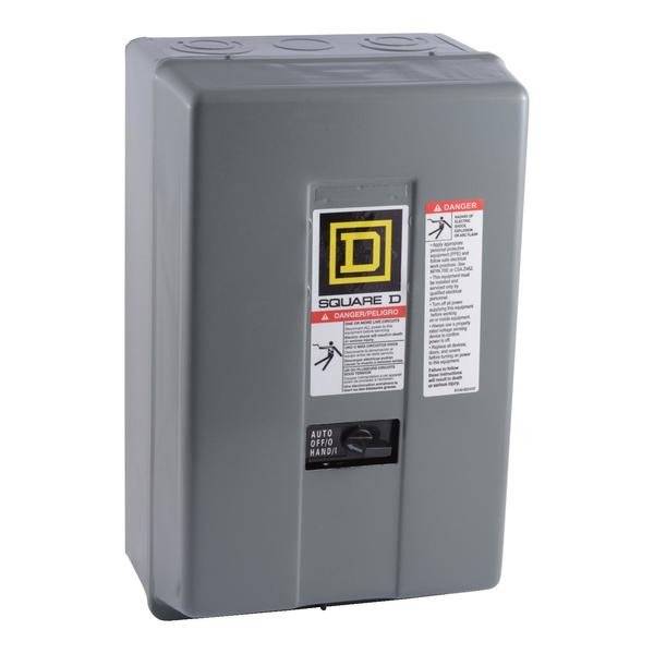 600VAC Electrically Held Lighting Contactor 10P 30A, SQUARE D, Mfr# 8903LG1000V02C
