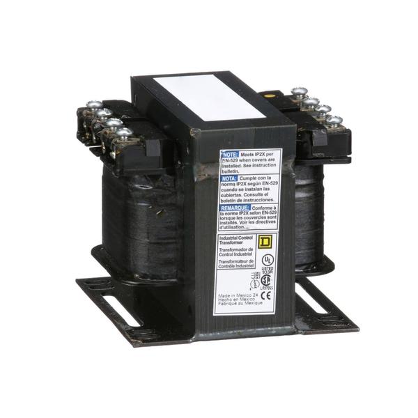 Control Transformer, 200 VA, Not Rated, 80°C, 120/240V, 550/575/600V