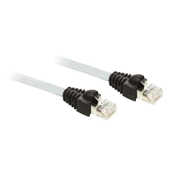 Remote cable, Altivar, Lexium, 10m, for graphic display terminal, Schneider Electric, Mfr#: VW3A1104R100