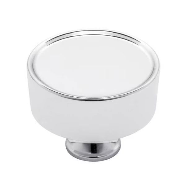 Estate Bright Chrome Cabinet Knobs, Baldwin, Mfr#: 4973.260.BIN