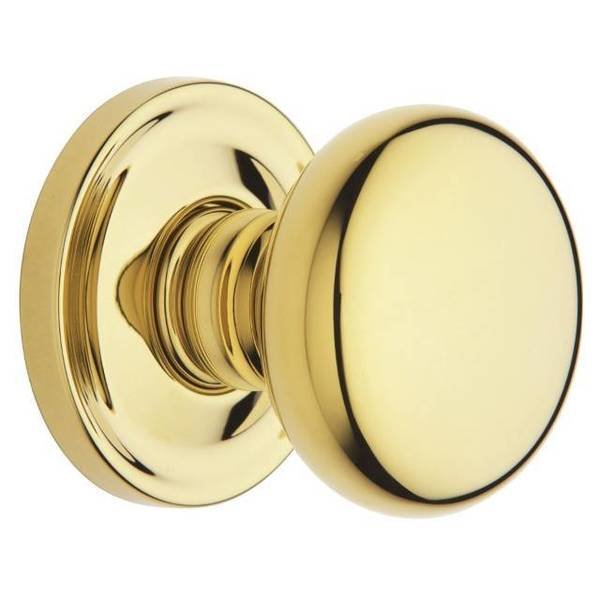Passage Door Knobs Unlacquered Brass, BALDWIN ESTATE, Mfr# 5015.031.PASS