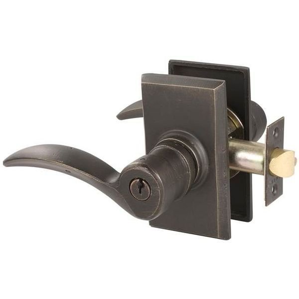 Medium Bronze Entry 5103DMBLH, EMTEK, Mfr# 5103DMBLH