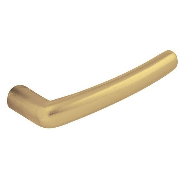 Lever Satin Brass with Brown Door Levers Satin Brass with Brown 5165, BALDWIN ESTATE, Mfr# 5165.060.LMR