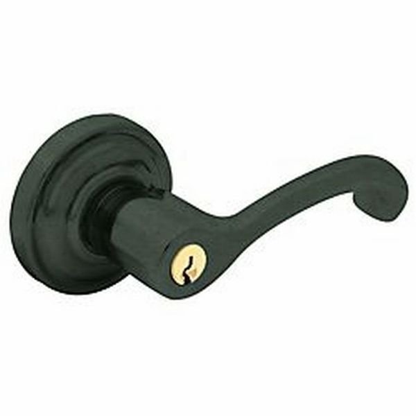 Full Dummy Door Levers Distressed Oil Rubbed Bronze, BALDWIN ESTATE, Mfr# 5246.402.FD