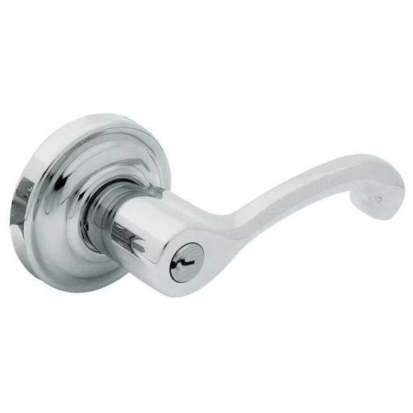 Entry Door Levers Bright Chrome, Baldwin Estate, Mfr#: 5248.260.RENT