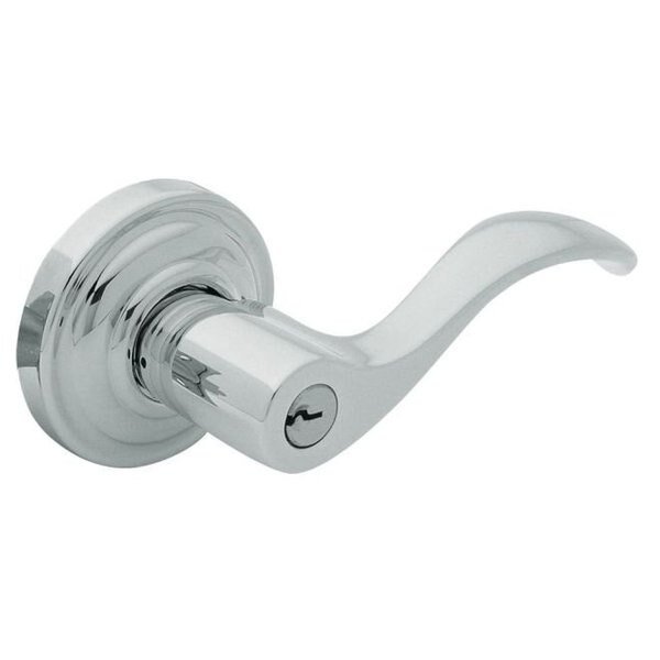 Entry Door Levers Bright Chrome, Baldwin Estate, Mfr#: 5256.260.RENT