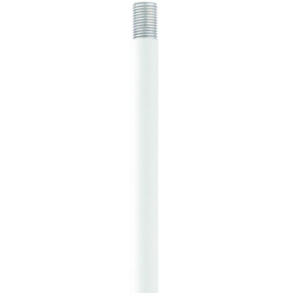 Textured White Extension Rod, LIVEX LIGHTING, Mfr# 56050-13