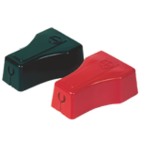 Red Top Post Straight Clamp, 1-2 Ga, PK25, QUICKCABLE, Mfr# 5702-025R