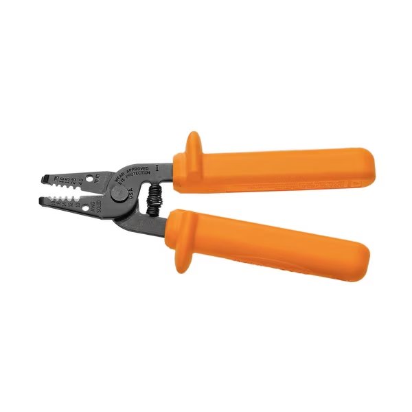 7 in Wire Stripper 10 to 18 AWG, KLEIN TOOLS, Mfr# 11045-INS
