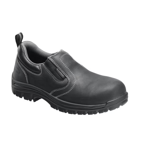 Size 9.5 FOREMAN SLIP-ON CT, WOMENS PR, AVENGER SAFETY FOOTWEAR, Mfr# A7169-9.5W