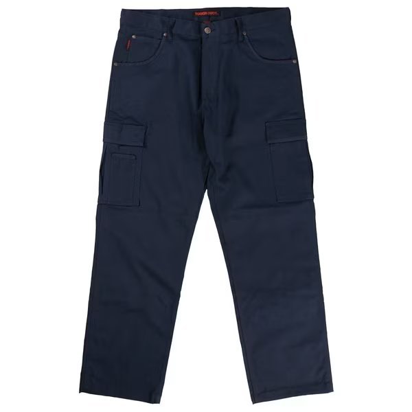 Flex Twill Cargo Pant, Navy, 28, TOUGH DUCK, Mfr# 601016