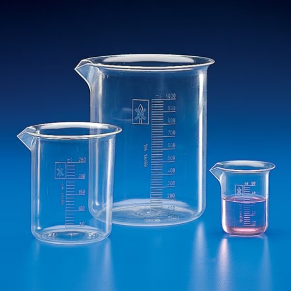 Beaker, 500mL, Pmp (Tpx), PK12, GLOBE SCIENTIFIC, Mfr# 601546