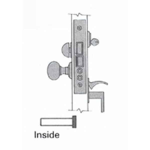 Entry Handlesets Oil Rubbed Bronze, BALDWIN ESTATE, Mfr# 6020.102.RRLS
