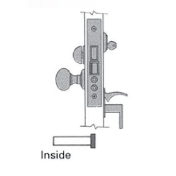 Entry Handlesets Satin Black, BALDWIN ESTATE, Mfr# 6021.190.RLS