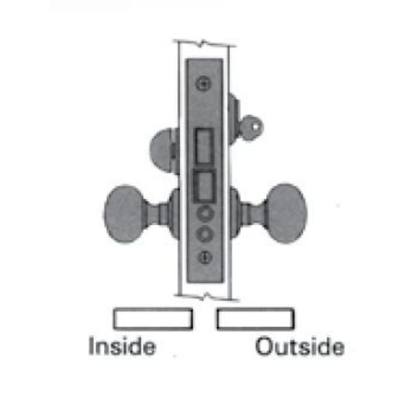 Entry Handlesets Venetian Bronze, BALDWIN ESTATE, Mfr# 6075.112.R