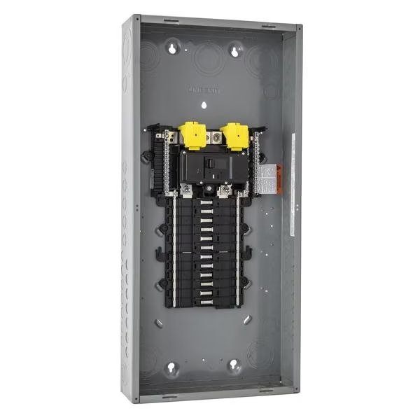 Load Center, 32 Spaces, 125 A Amps, 120/240V AC, QO Circuit Breaker Type, SQUARE D, Mfr# QO132M125P