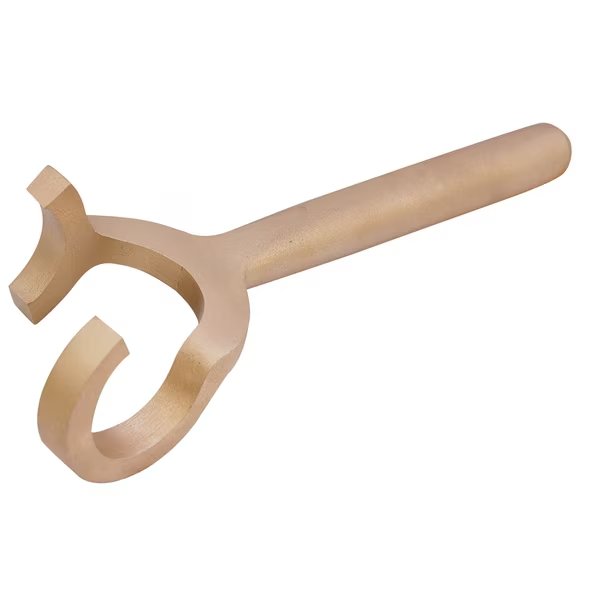 Non Sparking Valve Wrench, 215mm, Beryllium Copper, CS UNITEC, Mfr# EX207S-215B