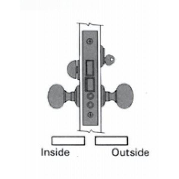 Entry Handlesets Venetian Bronze, BALDWIN ESTATE, Mfr# 6375.112.LLS