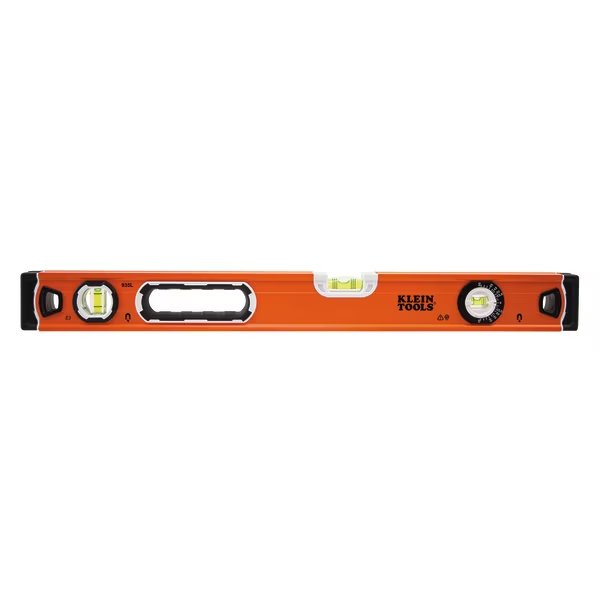 Bubble Level, 3 Vial, 24-Inch, KLEIN TOOLS, Mfr# 935L