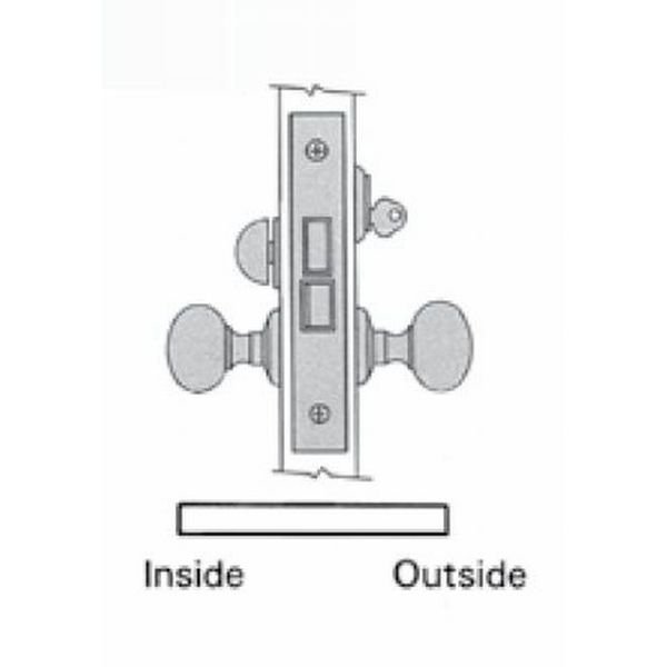 Entry Handlesets Lifetime Satin Nickel, BALDWIN ESTATE, Mfr# 6810.056.RR