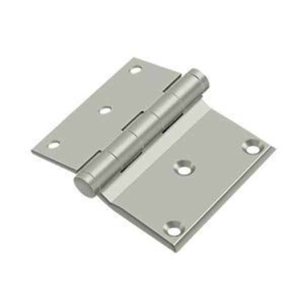 Satin Nickel Door and Butt Hinge, DELTANA, Mfr# DHS3035U15