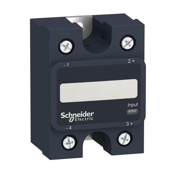 Ssr1p Panel Mnt, 75A@300VAC, ZC, 3-32VDC, I, 75 A, 24 to 300V AC, SSP1 Series, SCHNEIDER ELECTRIC, Mfr# SSP1A175BDT