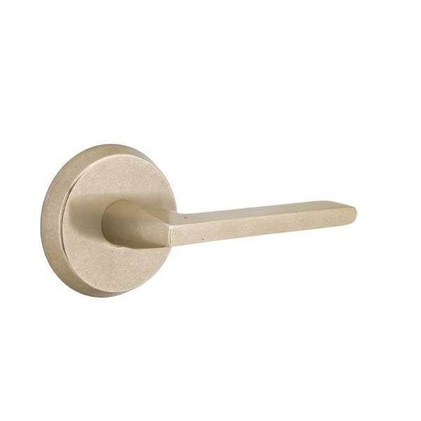 Tumbled White Bronze Dummy 7056LRTWBRH, EMTEK, Mfr# 7056LRTWB