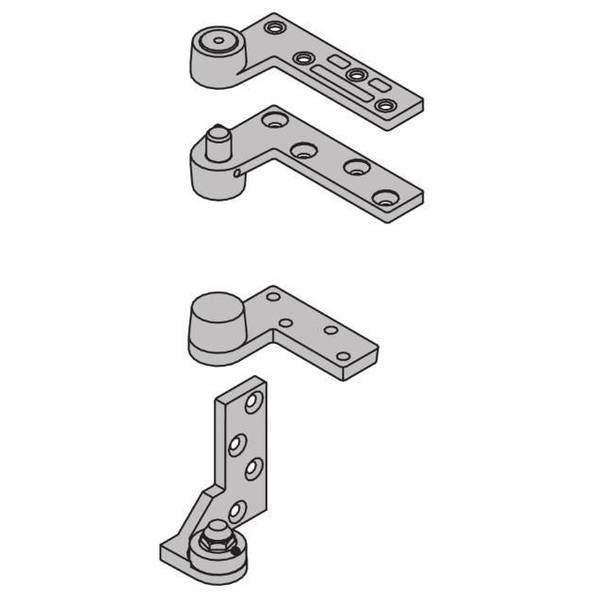 Black Pivot 7212SETSPBLKRH, IVES, Mfr# 7212SETSPBLKRH