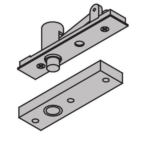 Satin Bronze Painted Pivot 7255JTOPSP10, IVES, Mfr# 7255JTOPSP10