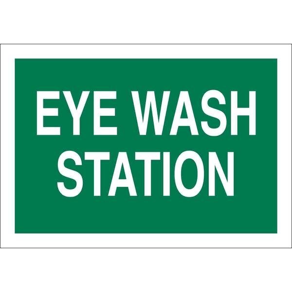 Sign, Eye Wash, 10