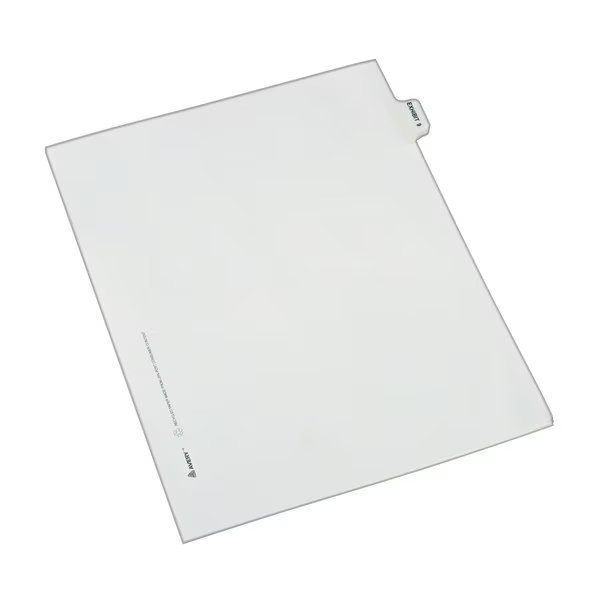 Individual Legal Dividers Style, PK25, AVERY, Mfr# 82329
