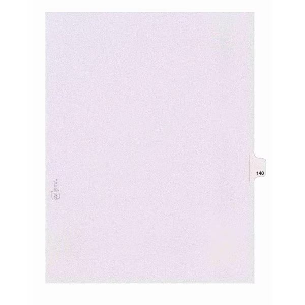 Individual Legal Dividers Style, PK25, AVERY, Mfr# 82356