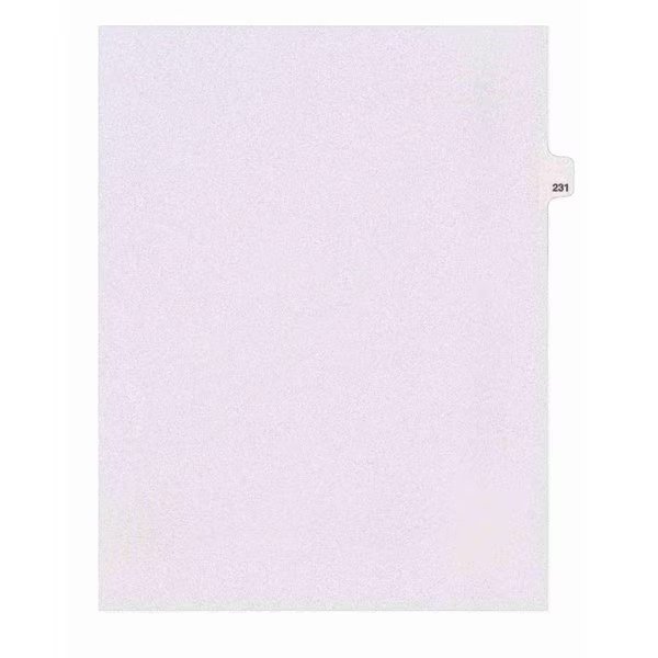 Individual Legal Dividers Style, PK25, Avery, Mfr#: 82447