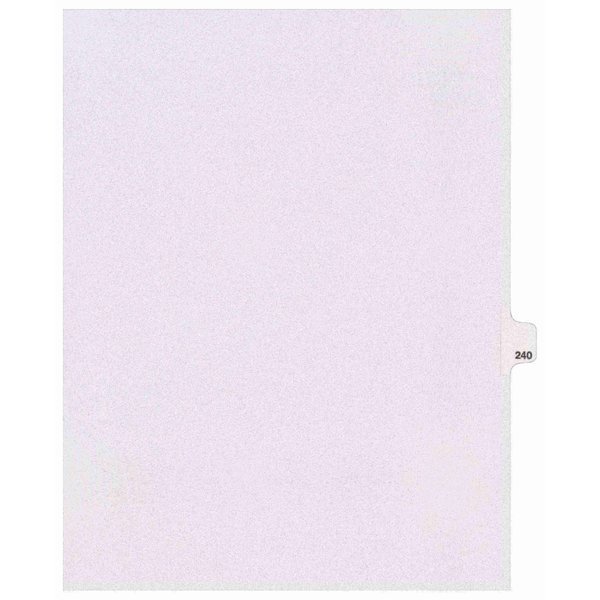 Individual Legal Dividers Style, PK25, Avery, Mfr#: 82456