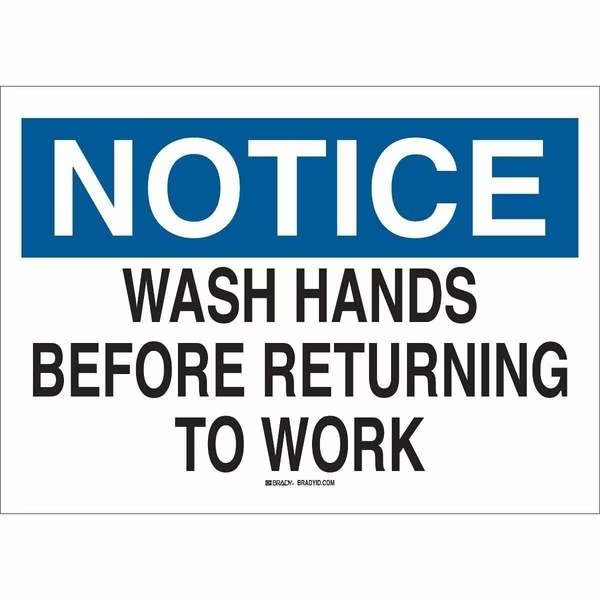 Sign, Notice, 7X10