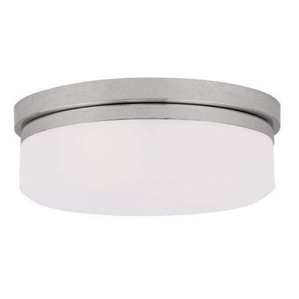 Stratus 2 Light Polished Chrome Ceiling Mount or Wall Mount, LIVEX LIGHTING, Mfr# 7392-05