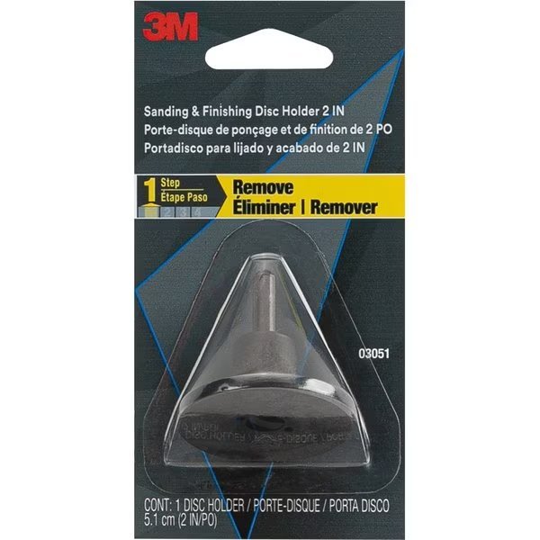 Sanding and Finishing Disc Holder, PK12, 3M, Mfr# 03051