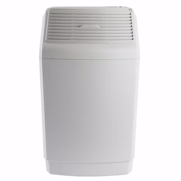 Portable Humidifier, Portable, 6 gal, 2,700 sq. ft., White, Aircare, Mfr#: 831000