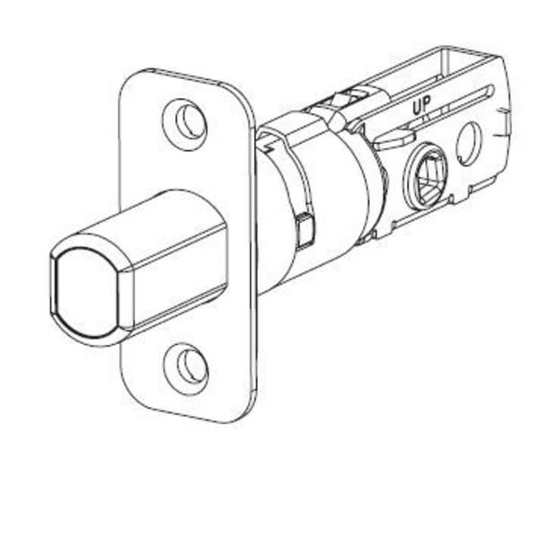 Adjustable Radius Deadbolt Latch, Kwikset, Mfr#: 83347-001