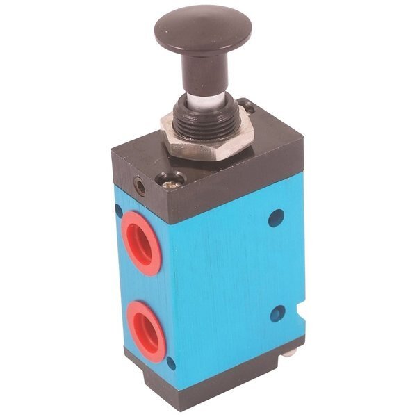 3-Way Manual Mechanical Valve With 1/4 NPT Inlet, HHIP, Mfr# 8401-0263