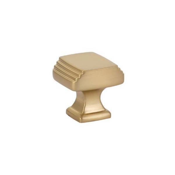 Satin Brass Knob 86421US4, EMTEK, Mfr# 86421US4